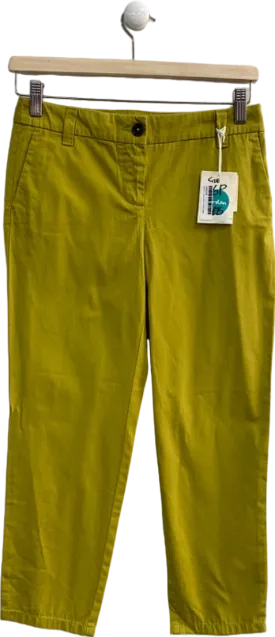 Boden Yellow Chino Trousers Size UK 6P