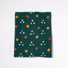 Kutch Bandhani Tie-Dye Satin Cotton Precut Fabric 22