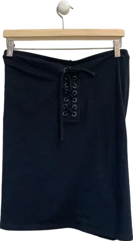 Torrid Black Lace-Up Tube Top UK 4X